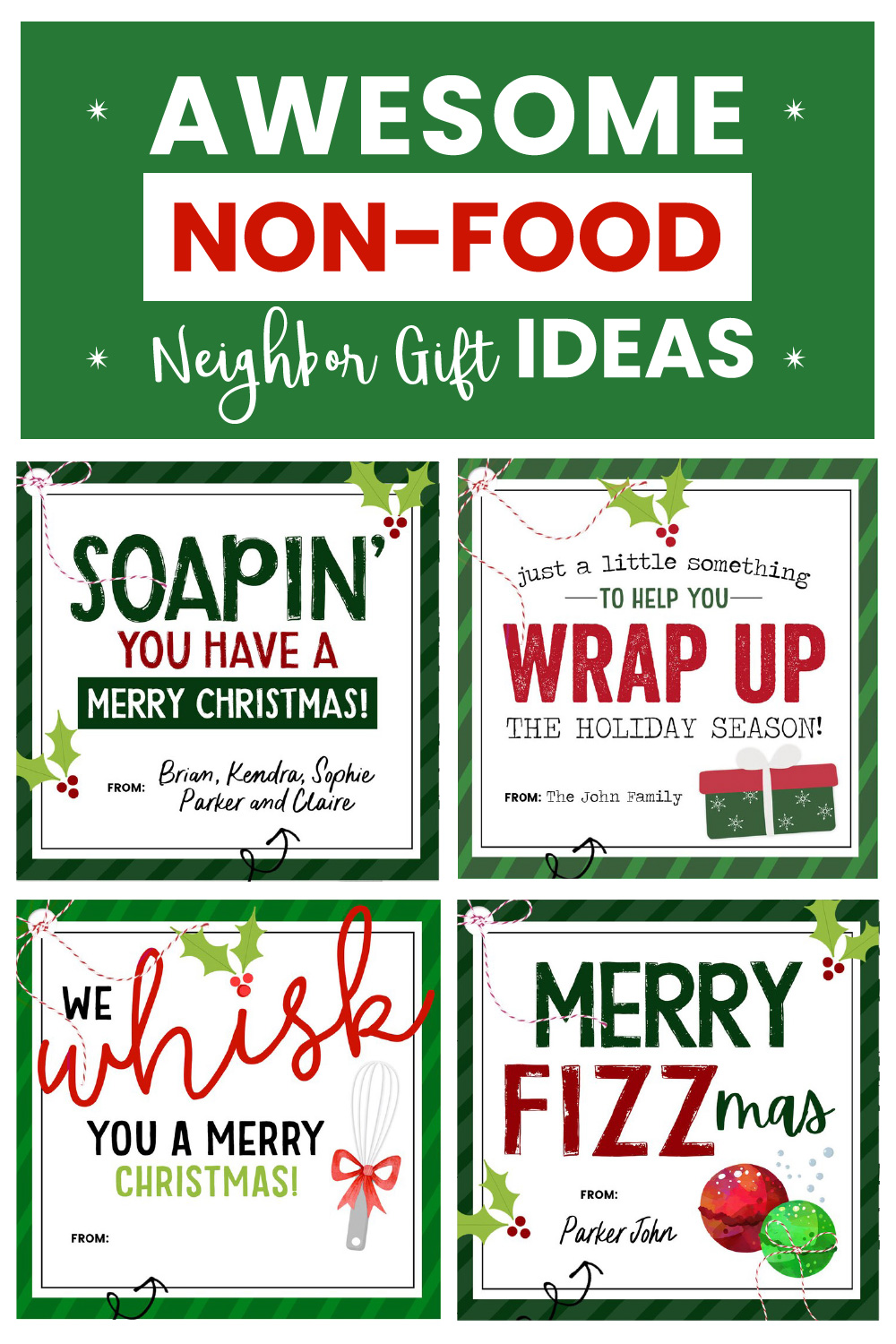 Awesome Non Food Neighbor Gift Ideas Kendra John Designs