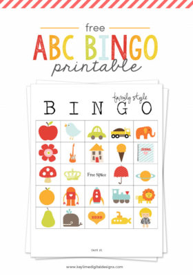 ABC Bingo Printable