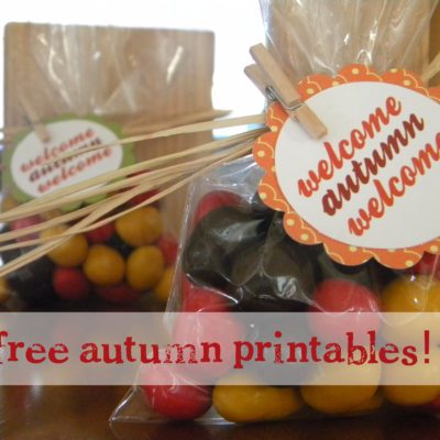 Autumn Printables {freebies!}