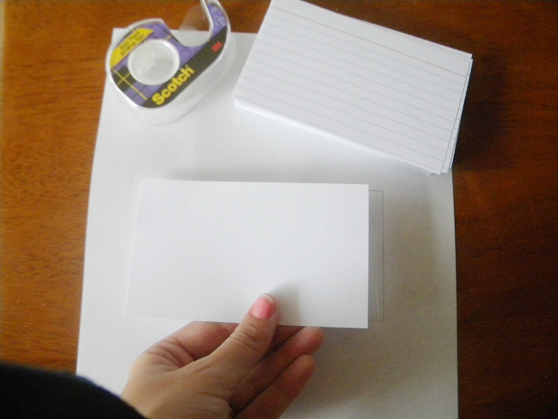 How To Print On Index Cards Using Word