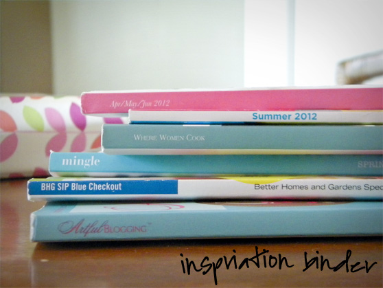 Inspiration Binder :: Part 2