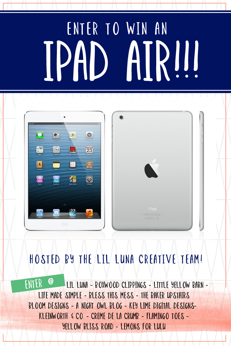 iPad Air Giveaway