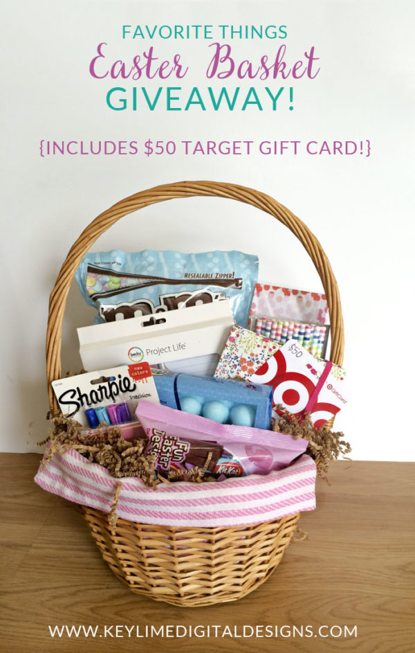 Easter Basket Giveaway - $50 Target Gift Card